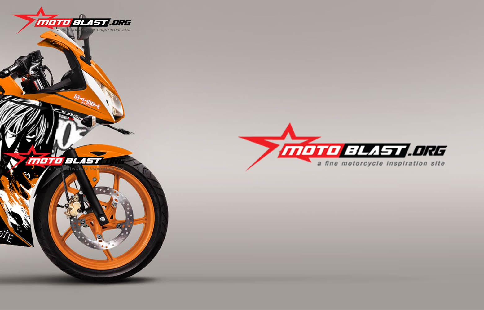 108 Modif Striping Honda Beat Fi Orange Modifikasi Motor Beat